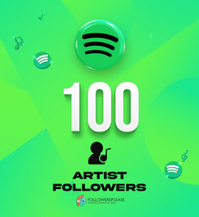 Buy 100 Spotify Artist Followers Cheap