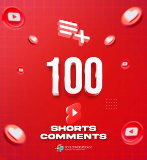 Buy 100 YouTube Shorts Comments Cheap