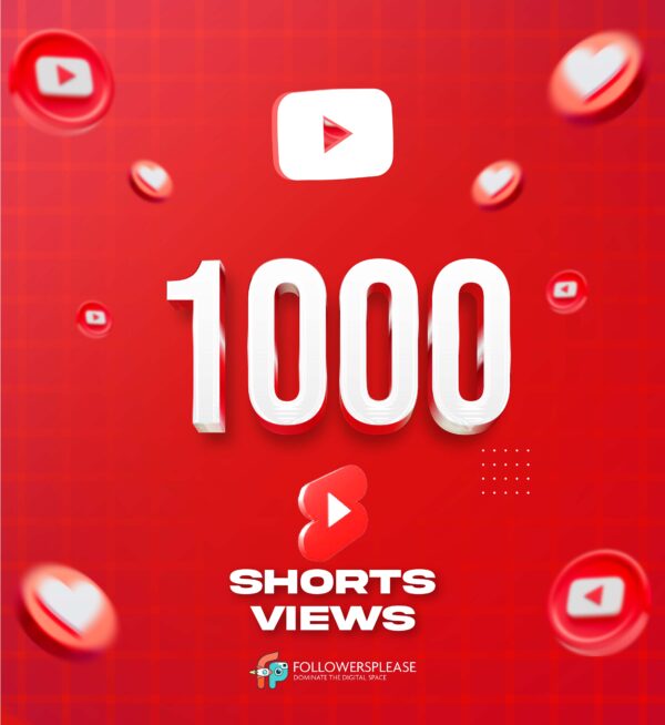 Buy 1000 YouTube Shorts Views Cheap