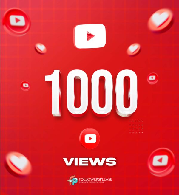 Buy 1000 YouTube Views Cheap