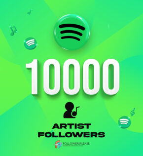 Buy 10K Spotify Artist Followers Cheap