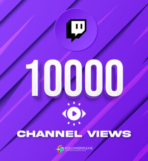 Buy 10K Twitch Channel Views Cheap