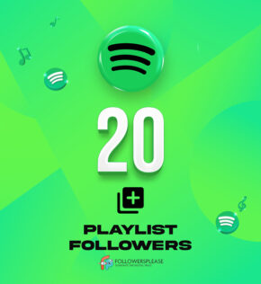 Buy 20 Spotify Playlist Followers Cheap