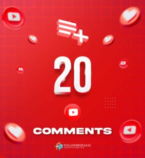 Buy 20 YouTube Comments Cheap