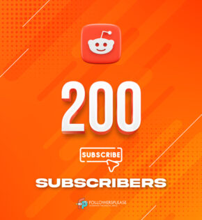 Buy 200 Reddit Subscribers Cheap