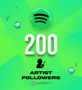 Buy 200 Spotify Artist Followers Cheap