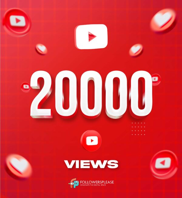 Buy 20K YouTube Views Cheap