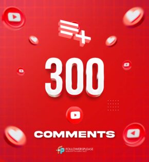 Buy 300 YouTube Comments Cheap