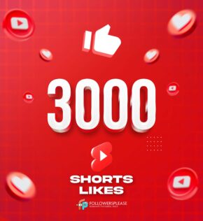 Buy 3000 YouTube Shorts Likes Cheap