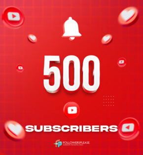 Buy 500 YouTube Subscribers Cheap