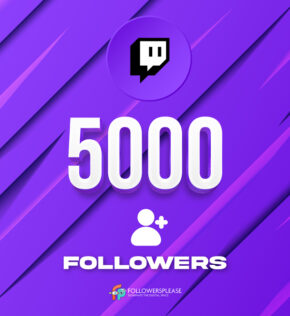 Buy 5000 Twitch Followers Cheap